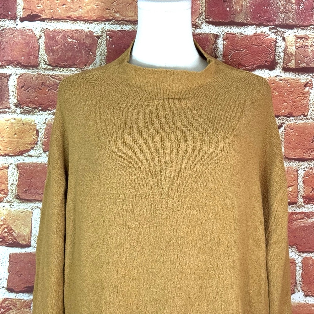 Chelsea28 Mock‎ Neck Women's Long Sleeve Sweater Size XXL 3/4 Sleeve Stretch